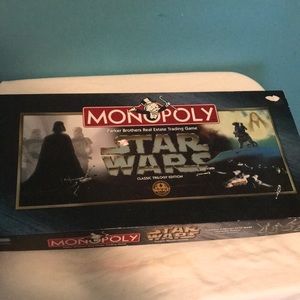 Star Wars Monopoly Game Classic Trilogy Edition